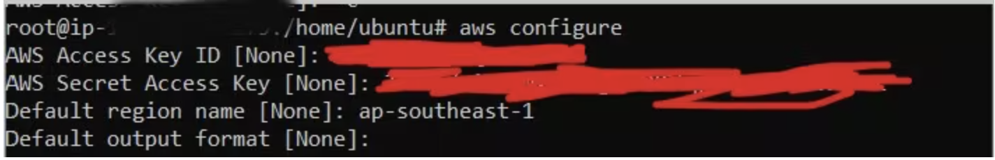 Step 14: Configure the AWS CLI.