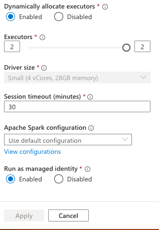 Schedule and Monitor Spark Jobs - enable
