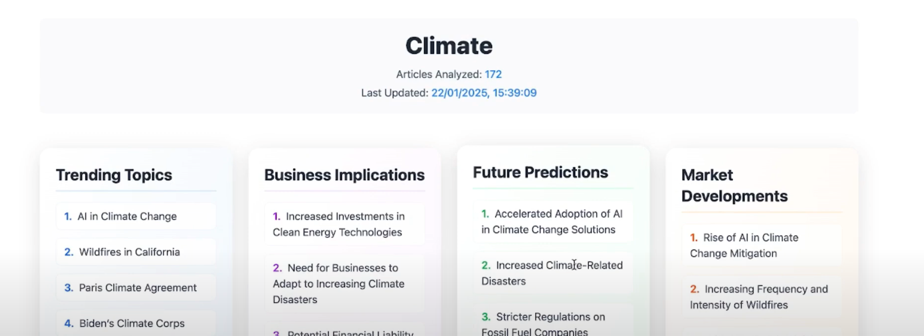 how trend analyzer works