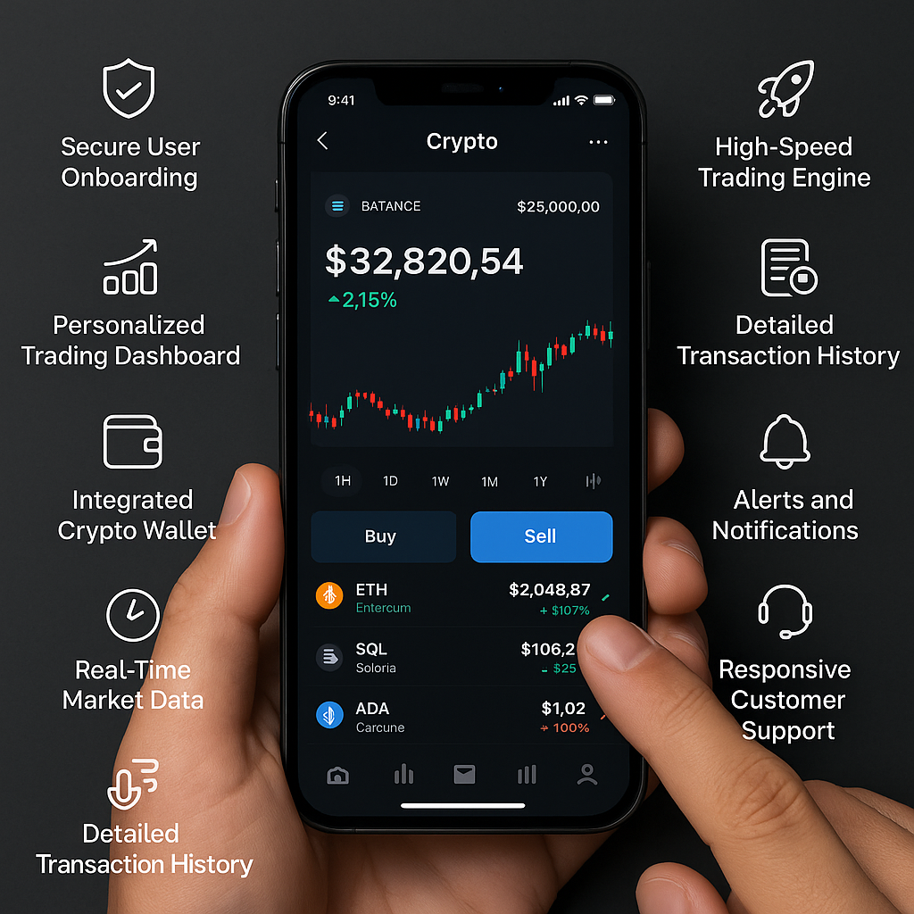 Key Features of a Crypto Trading App