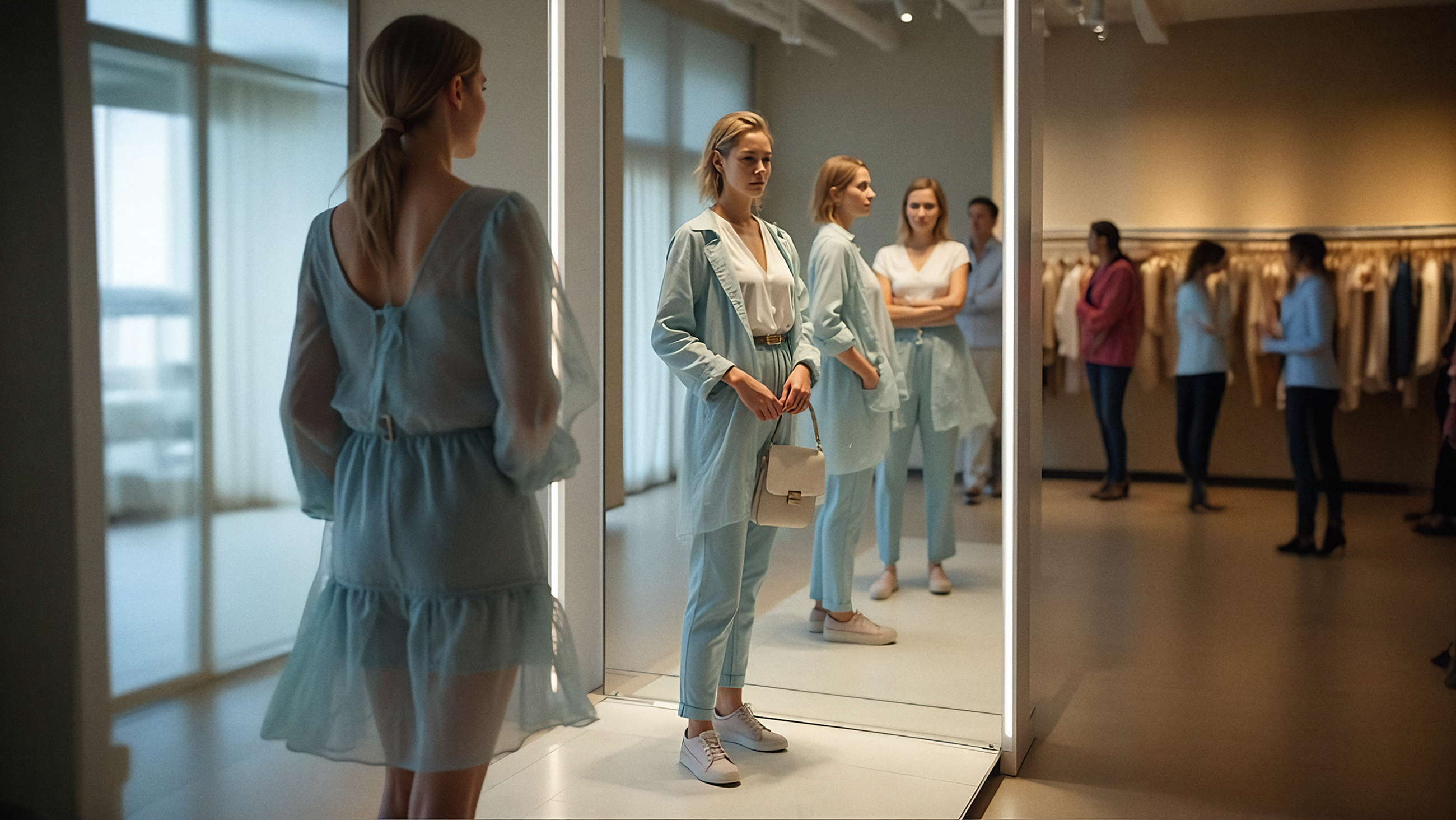 In-Store Virtual Mirrors