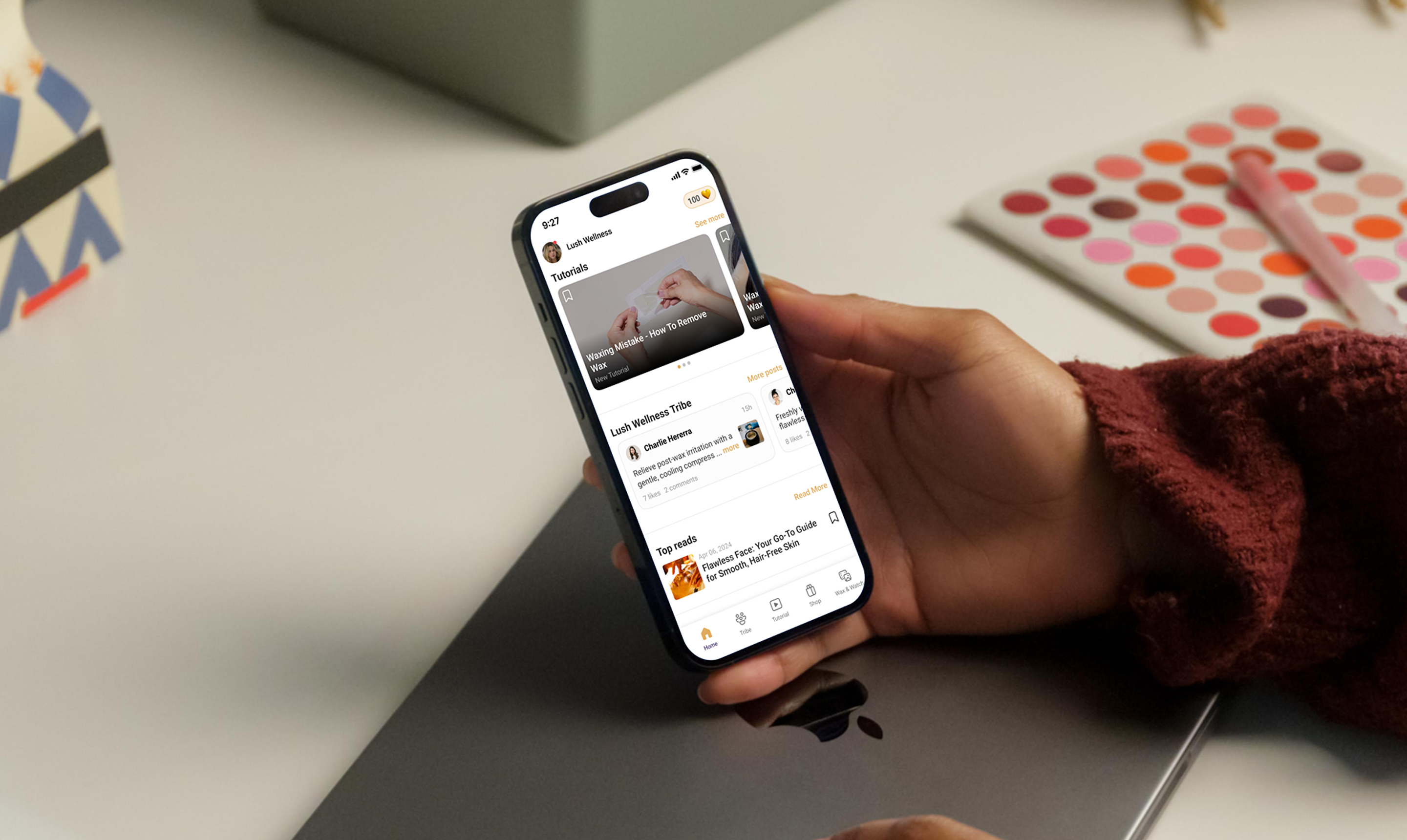 WaxBuddy: A Mobile-First Wellness App Built for Lush to Simplify At-Home Waxing