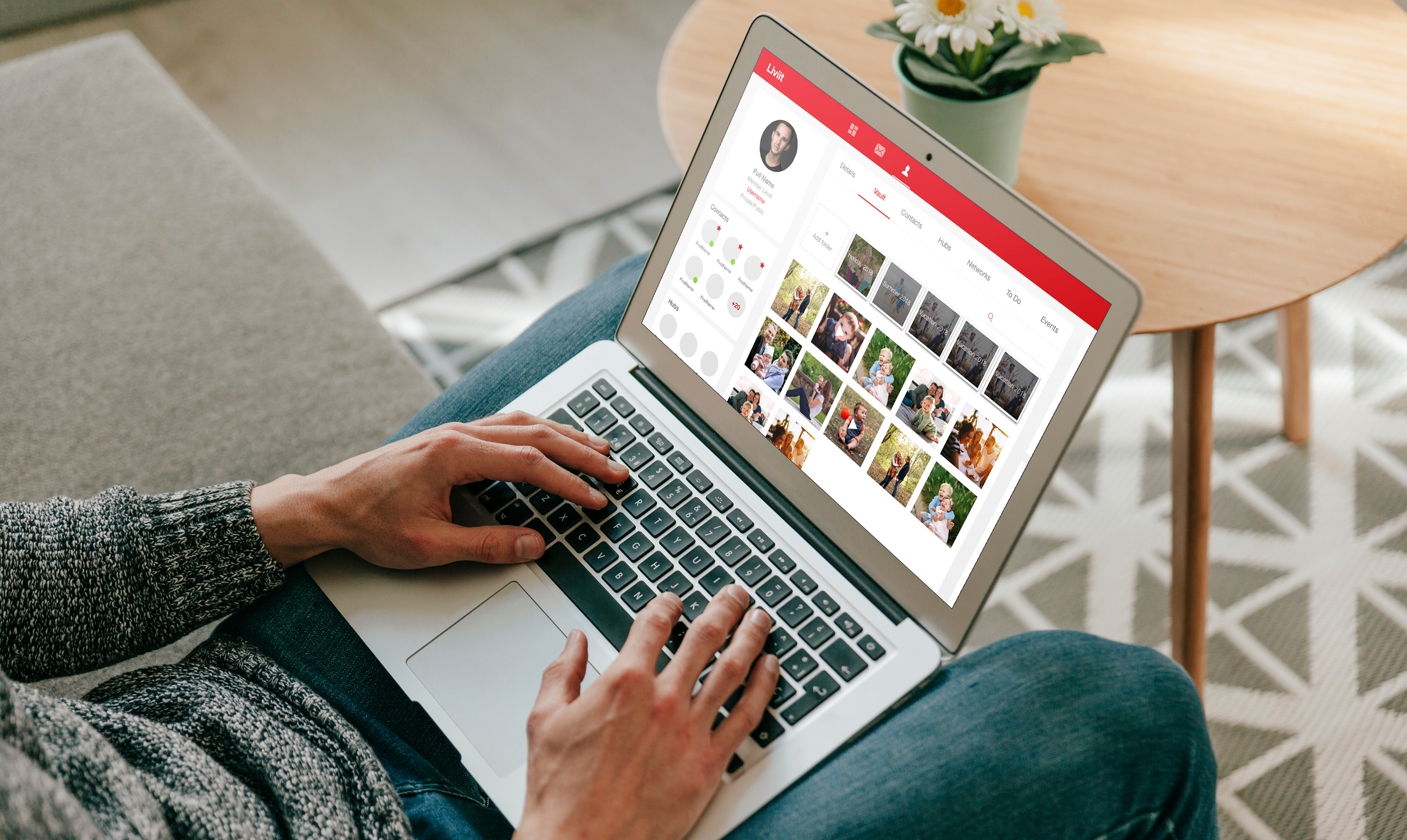 Web Application for Liviit