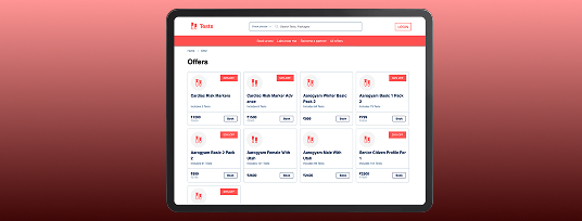 High-performance and SEO-optimized healthcare platform
