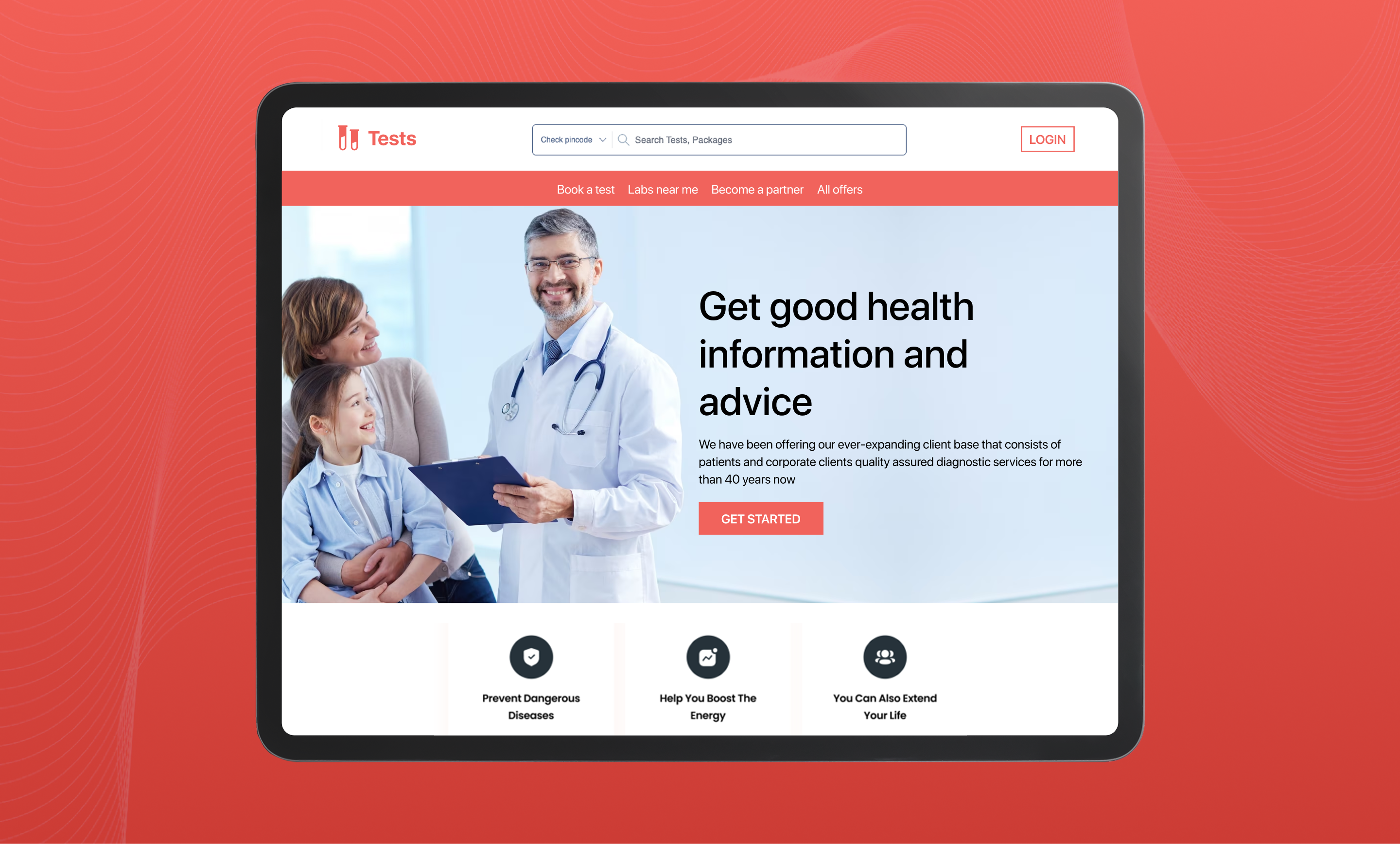Upgrading User-experience and Website Performance Using Next.js for a Diagnostic Leader