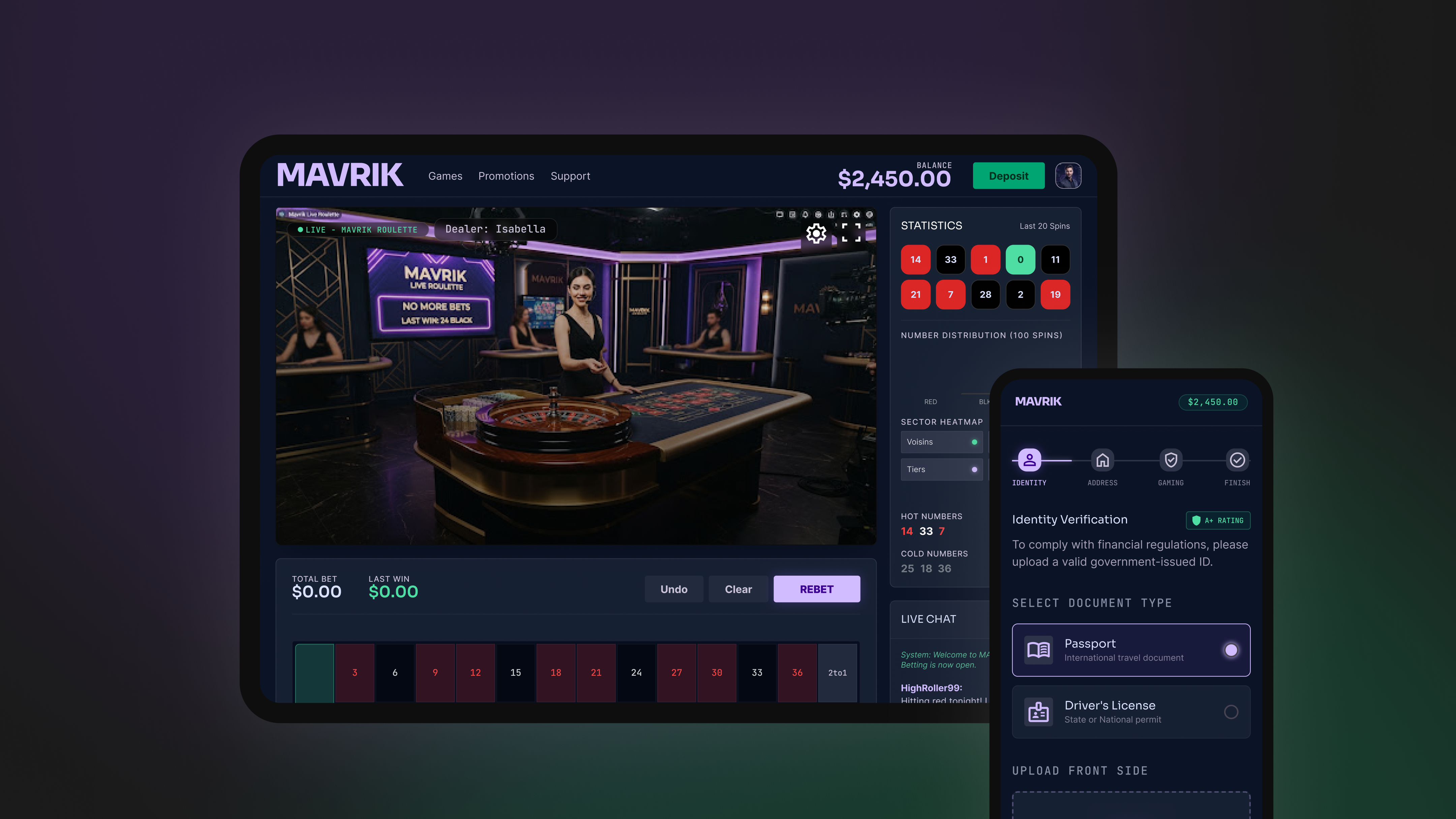 A Secure Casino Web Platform Built for KYC, Payments, and Geo-Compliance