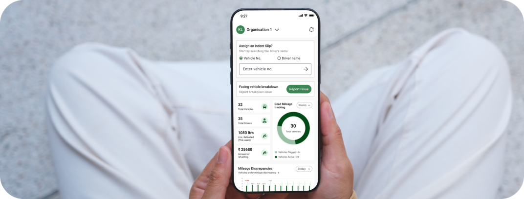 Scalable fuel & vehicle management platform with 80% cost reduction