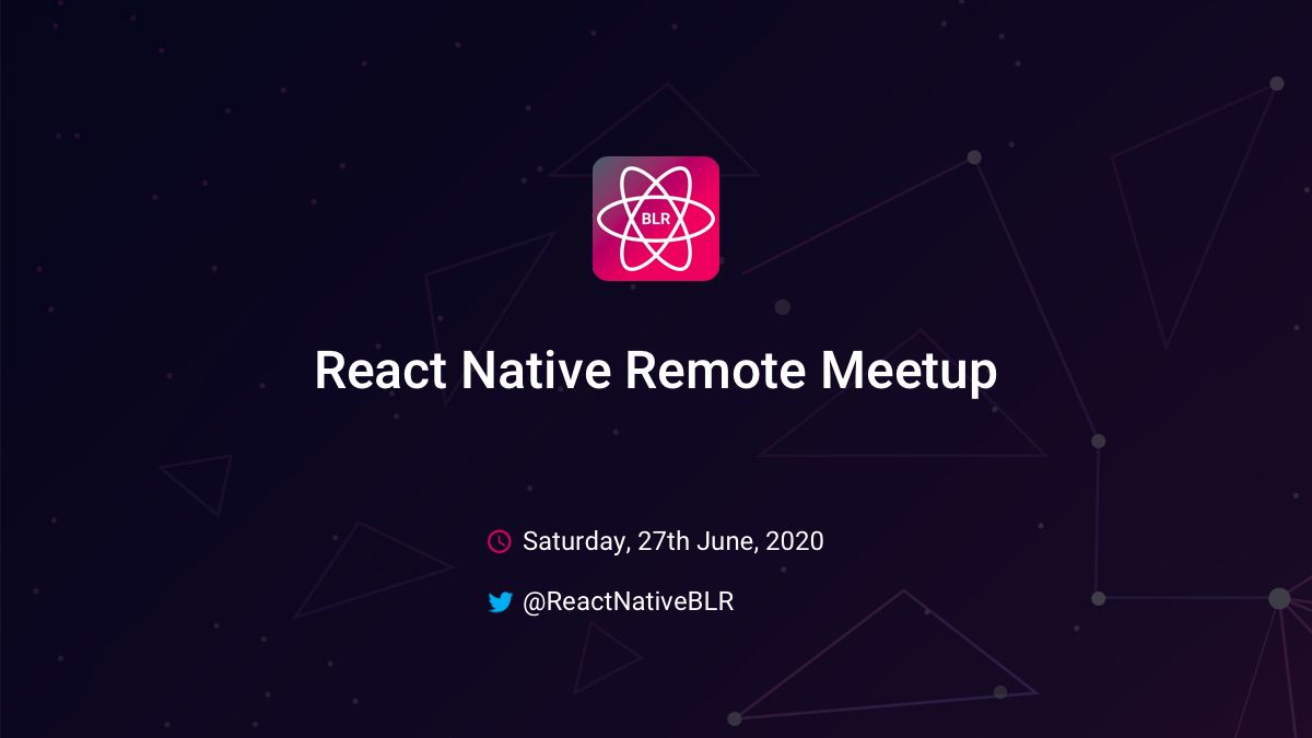 React Native Remote Meetup