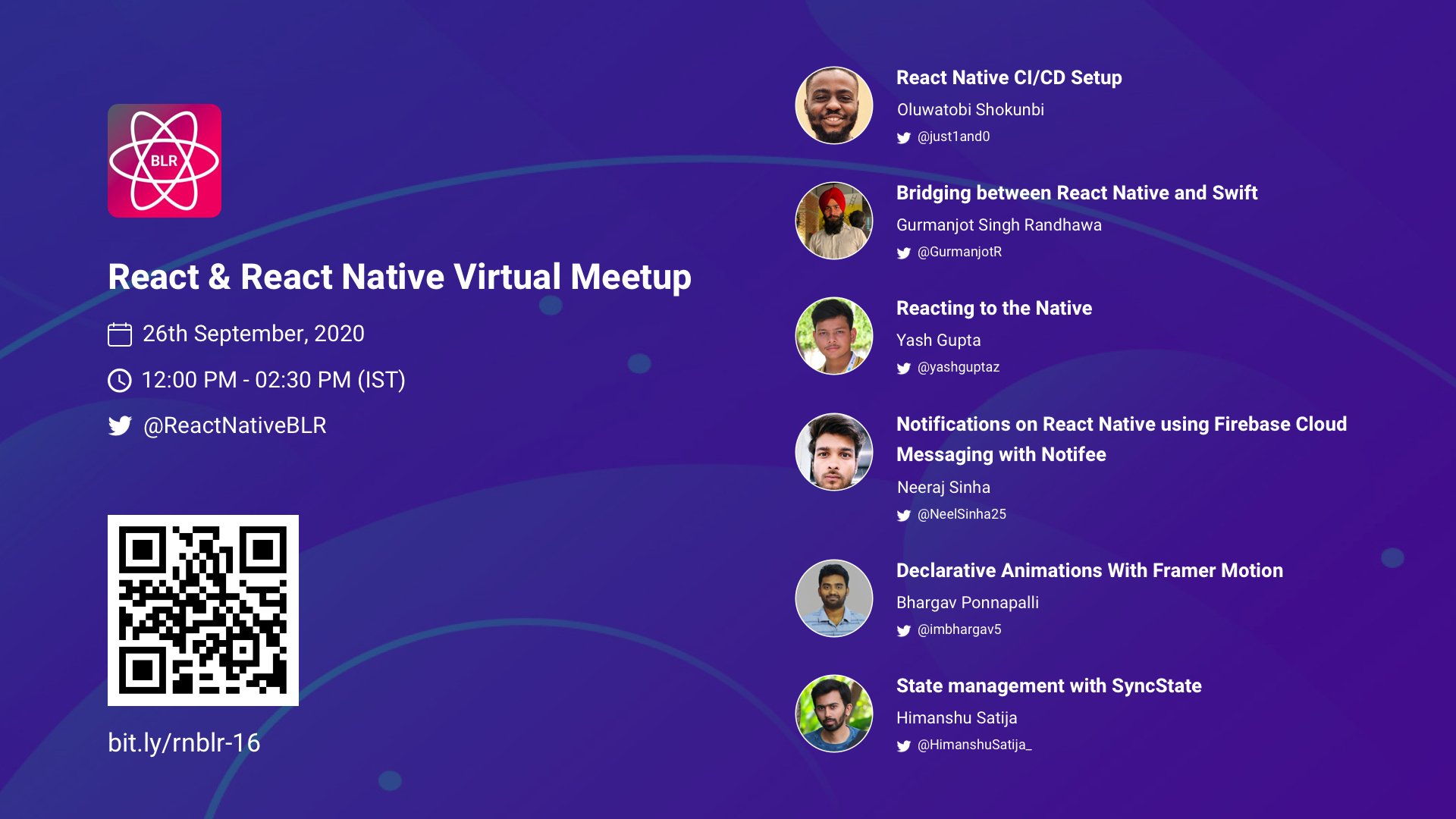 React & React Native Virtual Meetup