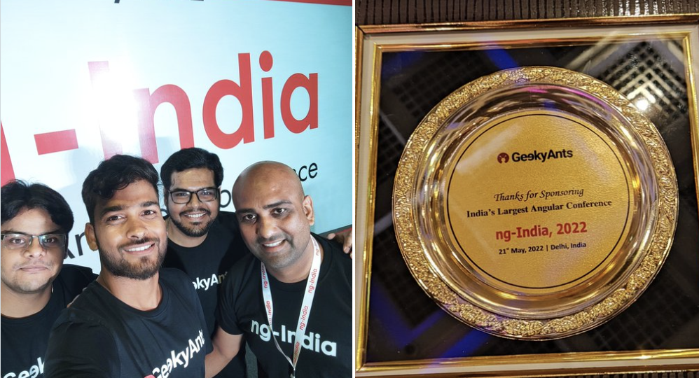 GeekyAnts at ng-India Angular Conf