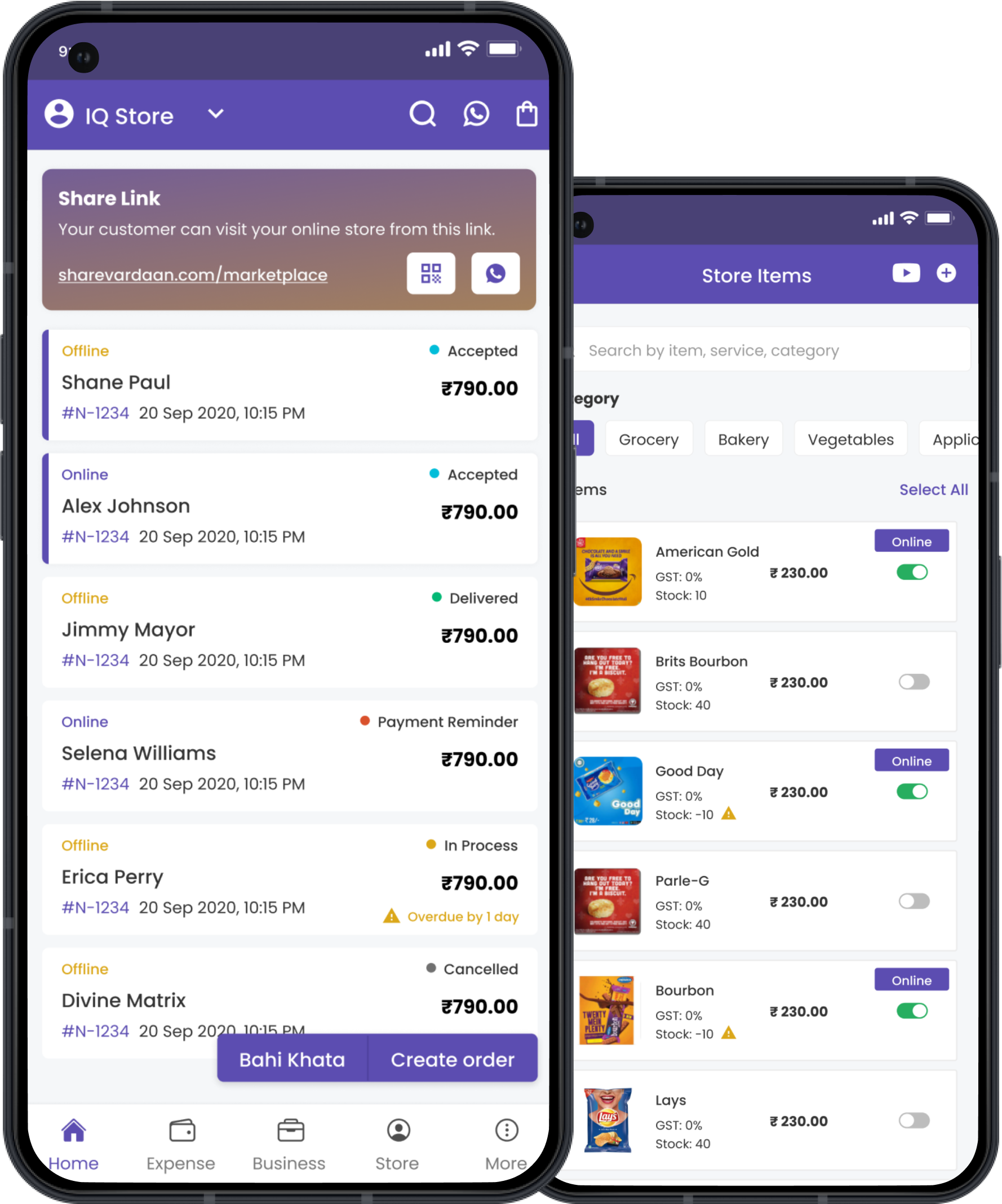 Customizable Business Management Application
