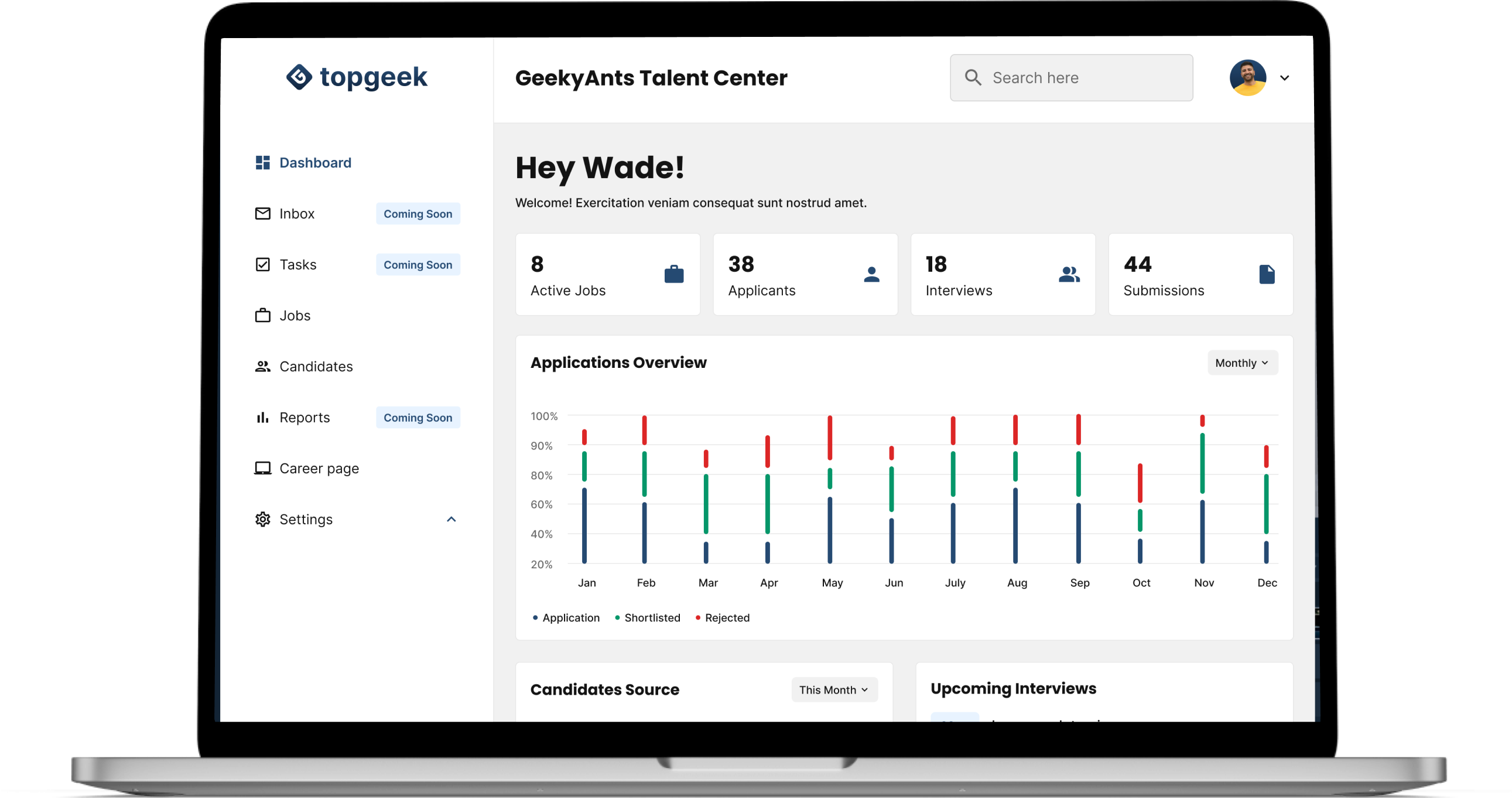 Customizable Hiring Application