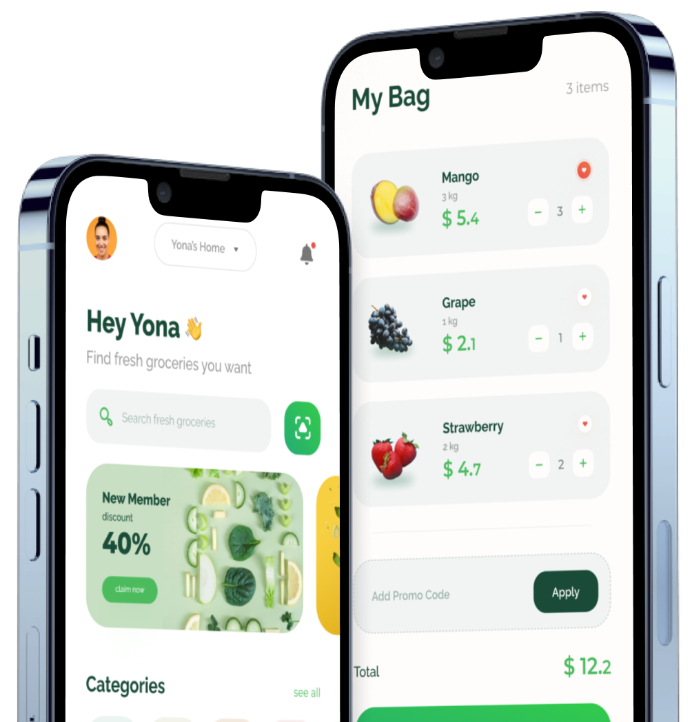 Customizable GroFast | Grocery Delivery App