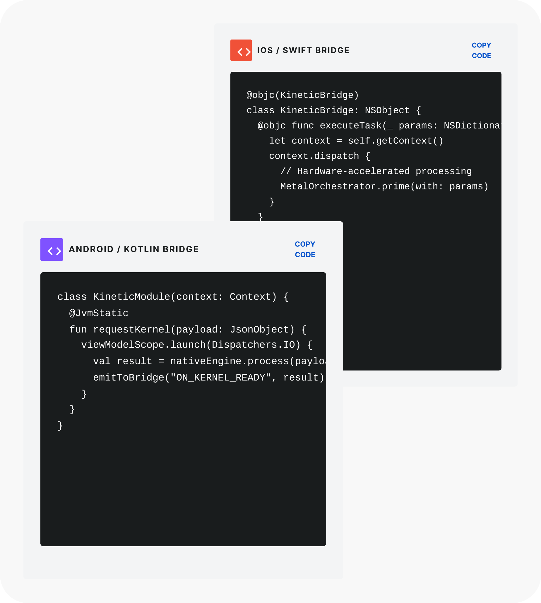 Native Integration