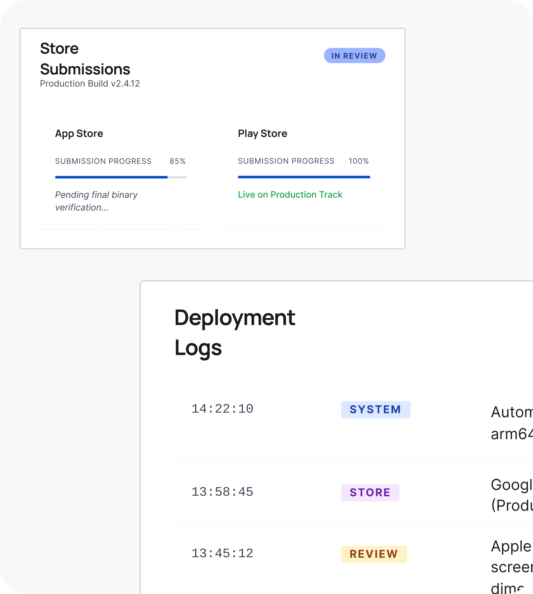 Store Deployment