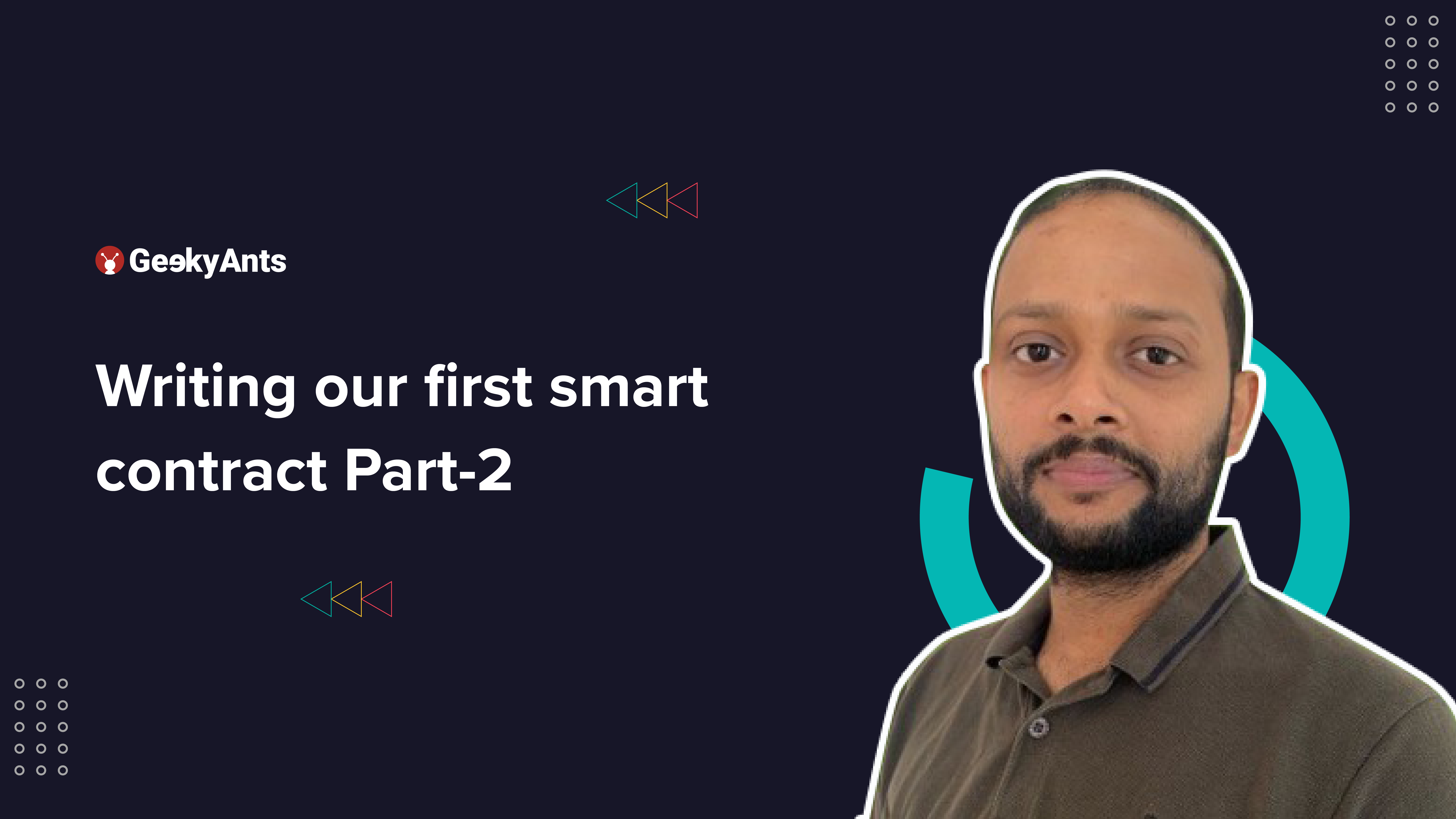 Writing our First Smart Contract - Part 2