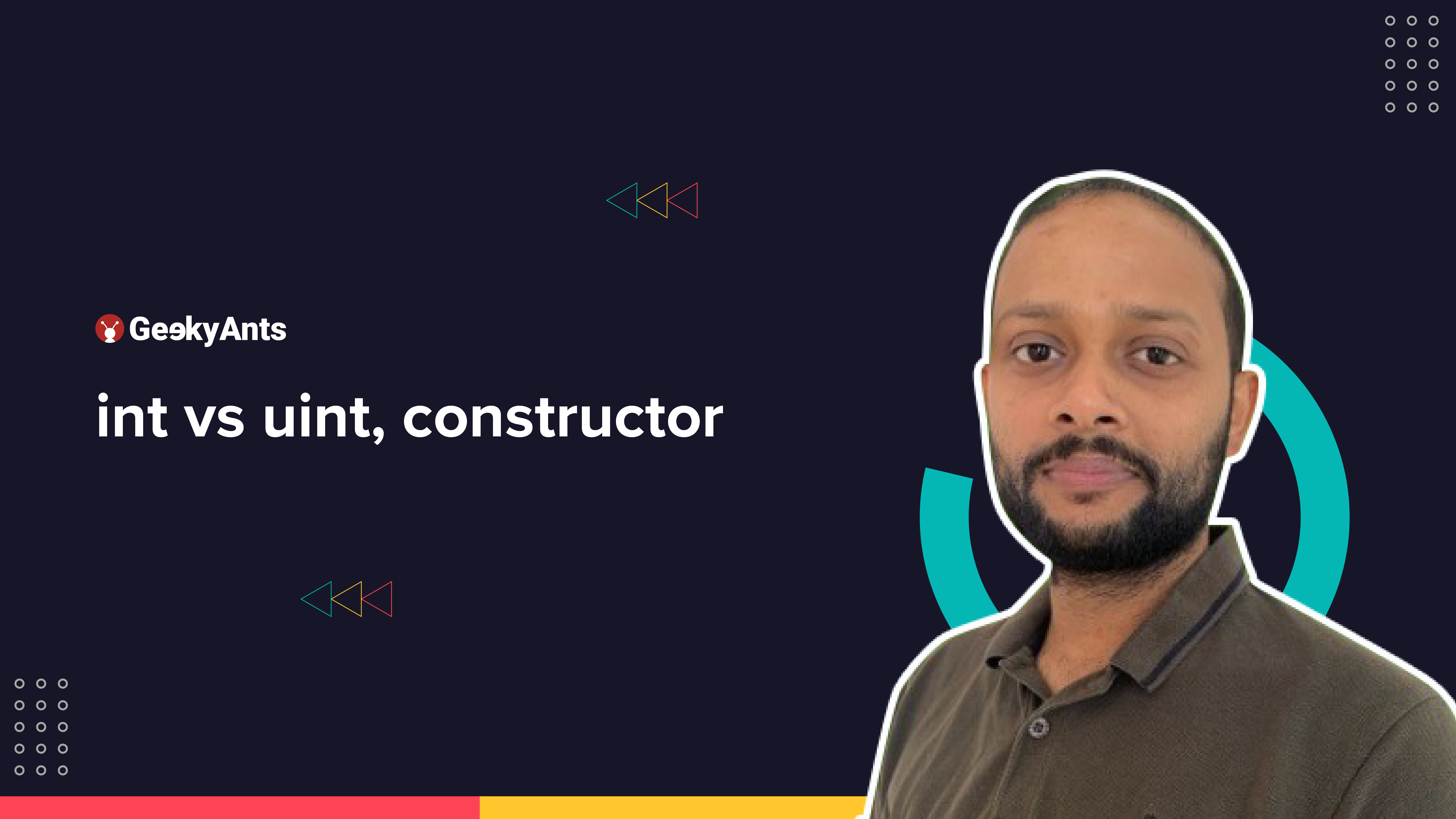 int vs uint, constructor